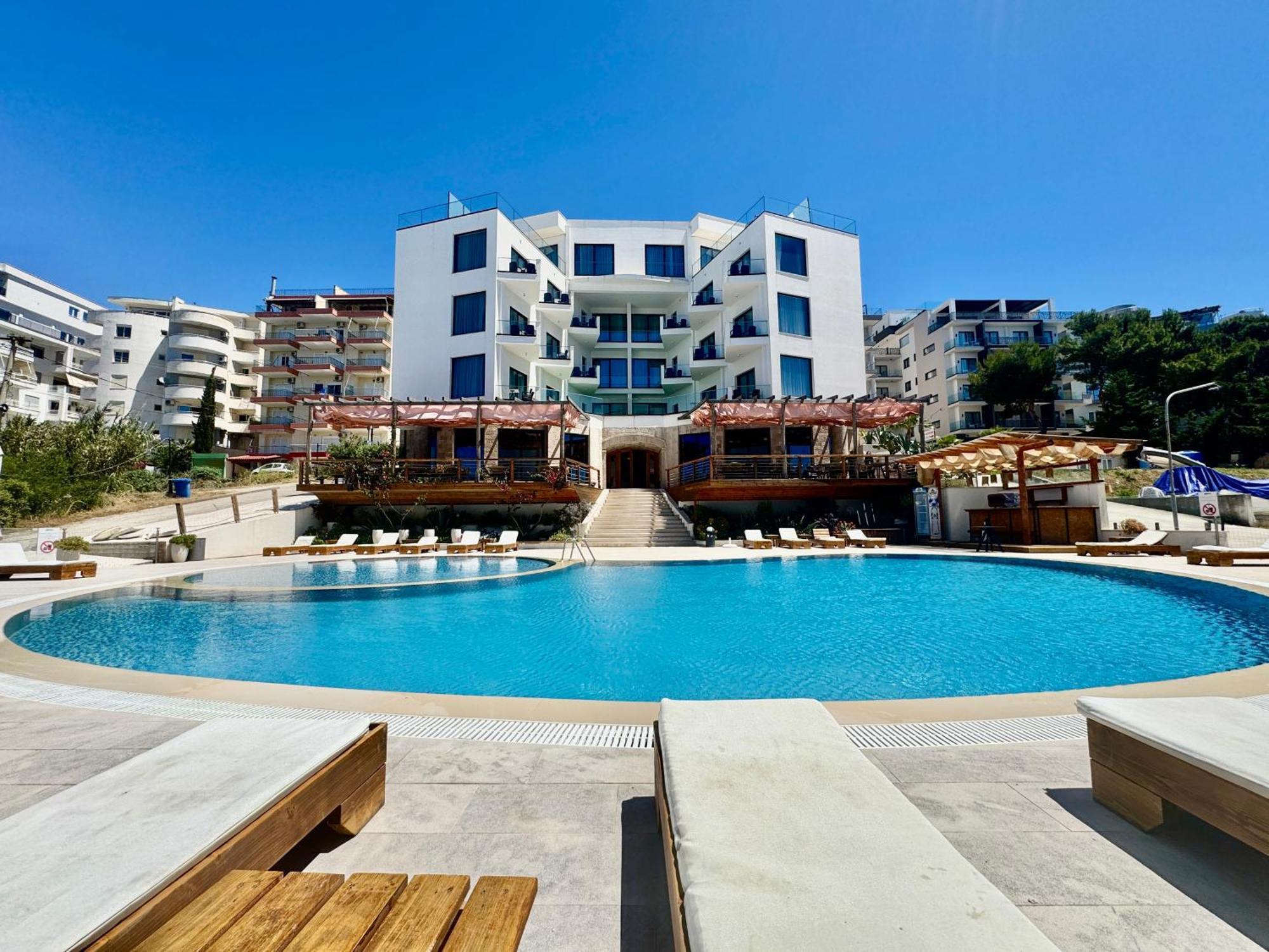 Harbour Hotel Saranda Kültér fotó