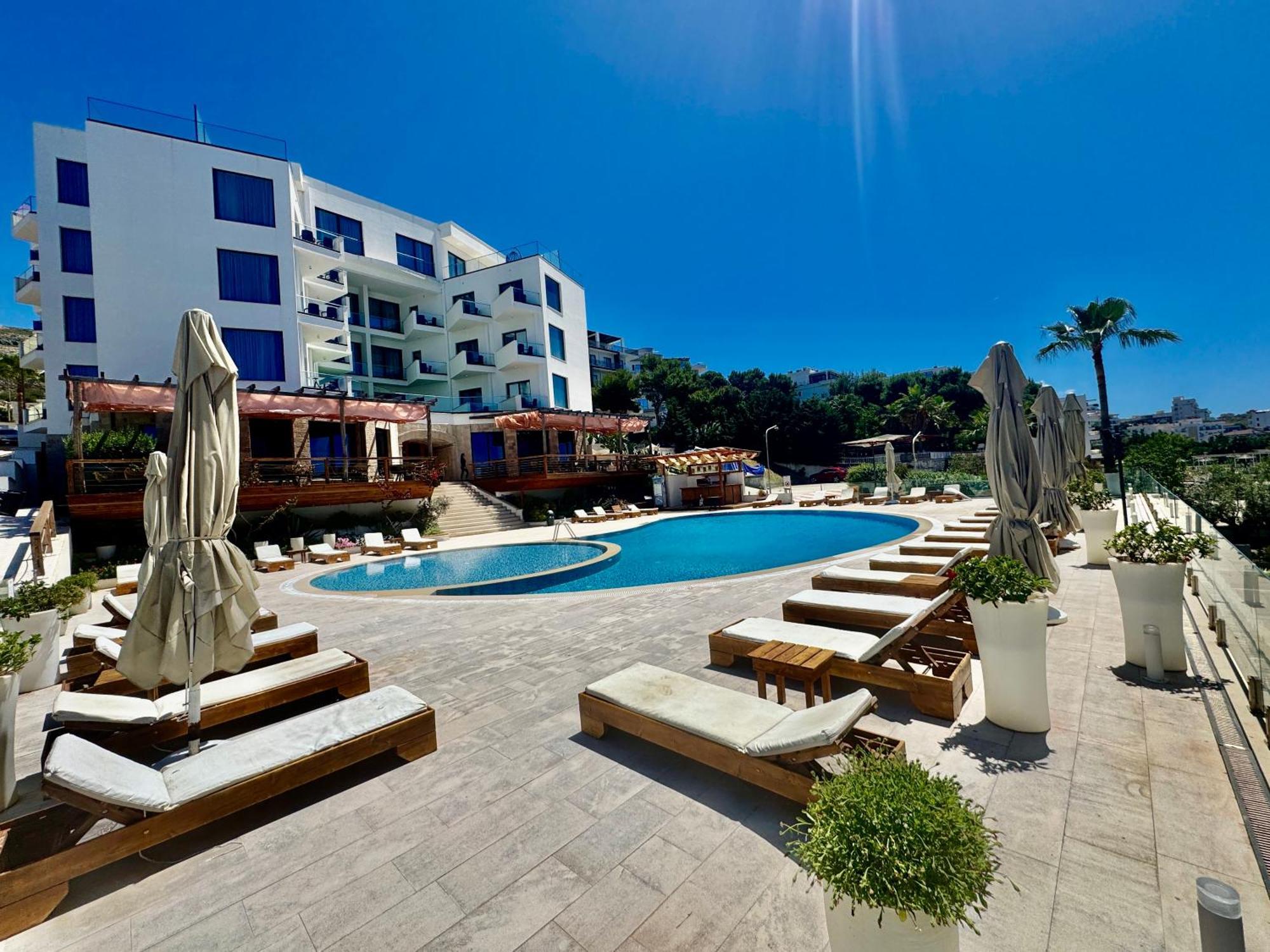 Harbour Hotel Saranda Kültér fotó